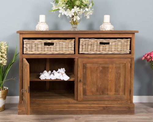 Reclaimed teak dresser - reclaimed, dresser/storage
