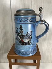 GERZ Lidded Beer Stein KING