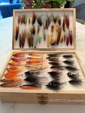 130 Handmade Salmon Flies –