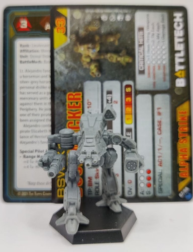 Battletech bushwacker bsw x1 - battletech, (bsw-x1