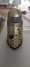 Doctor Who Remote Control Dalek 12” Gold With Remote Spares Or Repairs