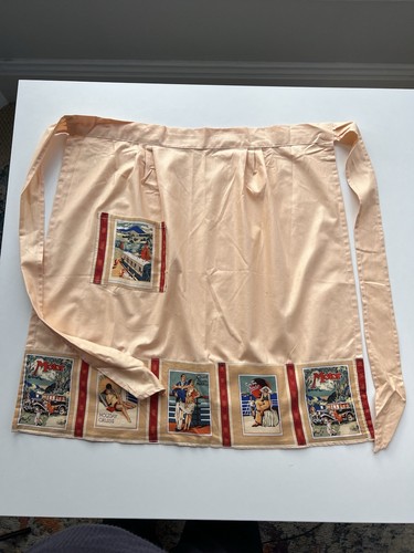 Super retro half apron pale - retro,