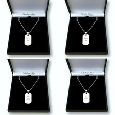 Engraved Dogtag Necklace