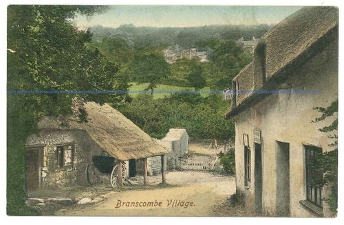 Branscombe village devon - branscombe, village,
