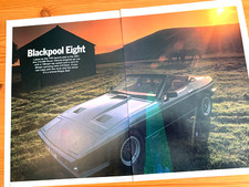 TVR 350i 350 WEDGE 1983 ORIGINAL CAR MAGAZINE REVIEW ROAD TEST