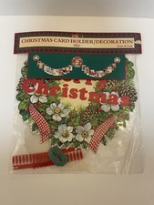 Vintage Hanging Christmas Card