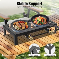 Portable double burner outdoor - portable,