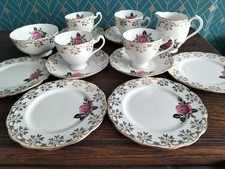 Roslyn Fine Bone China Tea Set
