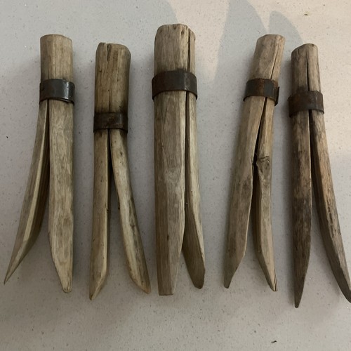 Five vintage hand crafted - vintage,