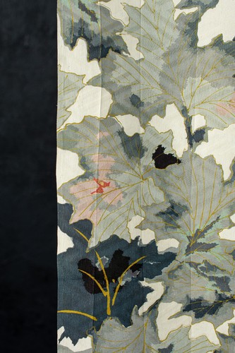 Antique japanese silk - antique, rinzu