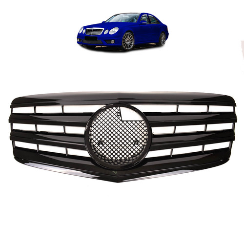Front grill glossy black - glossy,