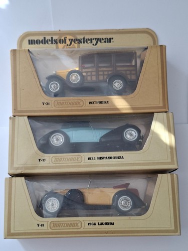 Matchbox models yesteryear - models,