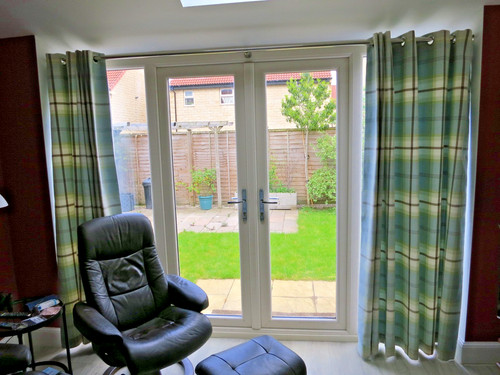 Full length lounge curtains - lounge,