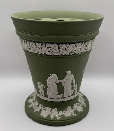 Wedgwood sage green jasperware - sage,