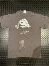Madonna Official Sticky & Sweet Tour T Shirt Size Small Gray Double Sided