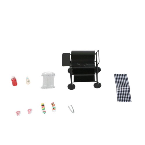Scale miniature barbecue - 1:12,
