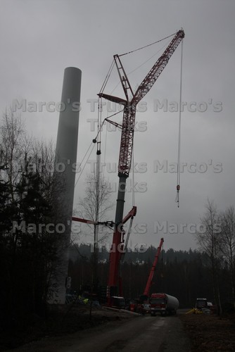 Truck photo crane red - photo,