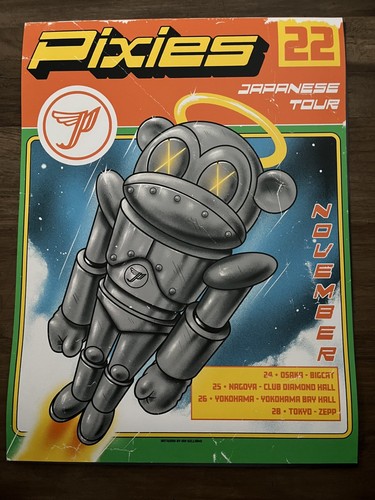 Official pixies tour poster - official,
