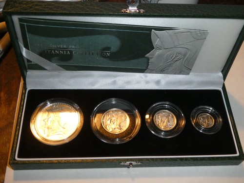 2003 britannia silver proof - britannia,