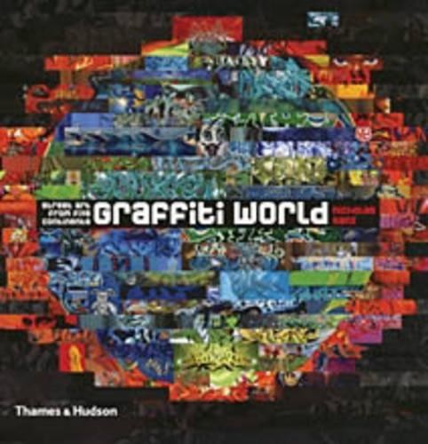 Graffiti world street - graffiti, world: