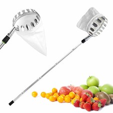 Apple Picker With Telescopic Handle 1.6/2.8/4.2M Fruit Picker Fruit Grabber Tool