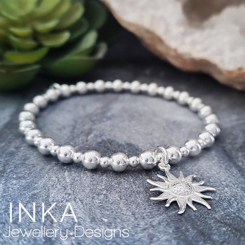 925 sterling silver beaded - 925,