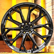 23" Audi Q8 2018-2025 Riviera RV133 Gloss Black 10.5j Alloy Wheels
