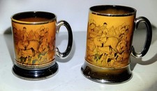 Vintage Set Of 2 Arthur Wood