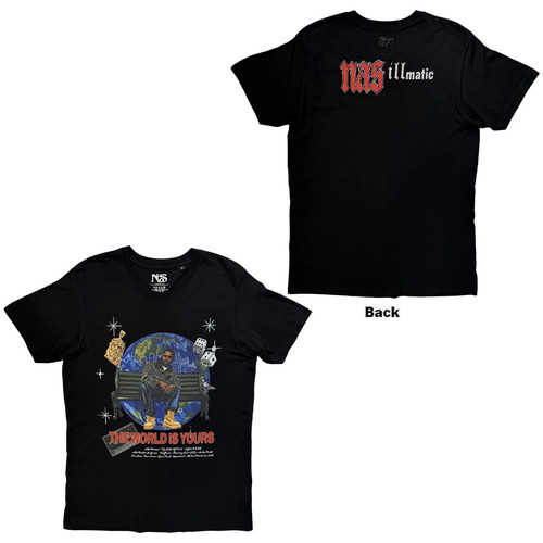 Nas shirt the world is - nas, t-shirt: