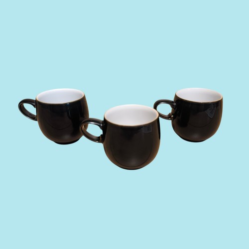 Denby jet black barrel - black, coffee
