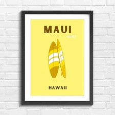 Maui Surf Art Two Board Hawaii