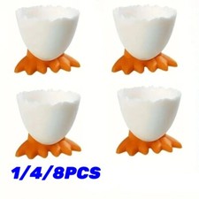 1/4/8 x Egg Cup Set Breakfast