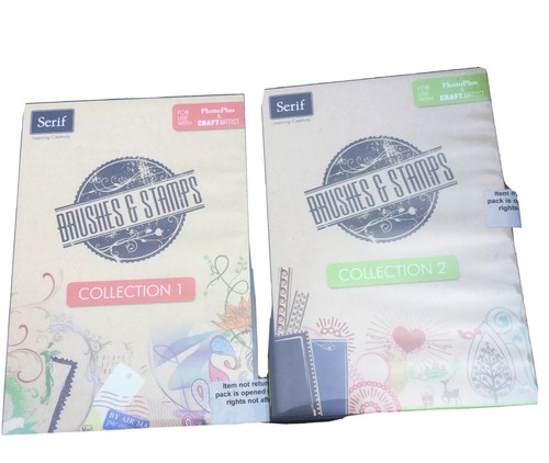 Serif brushes stamps - brushes,
