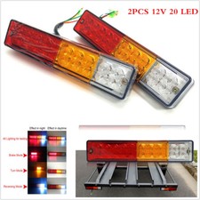 2PCS 12V 20 LED Stop Rear Tail