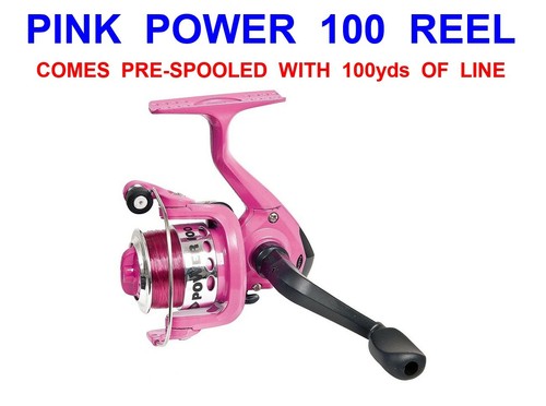 Fladen pink power 100 reel - reel, +