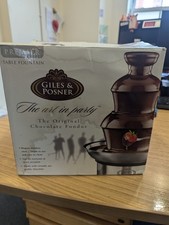 Vintage Original Chocolate Fondue Set 