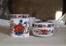 Two Japanese Porcelain Tins