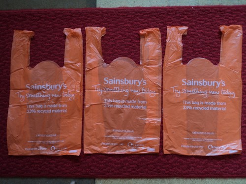Sainsbury orange plastic - sainsbury,