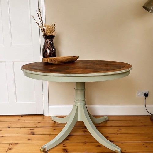 Farmhouse round pedestal - round,