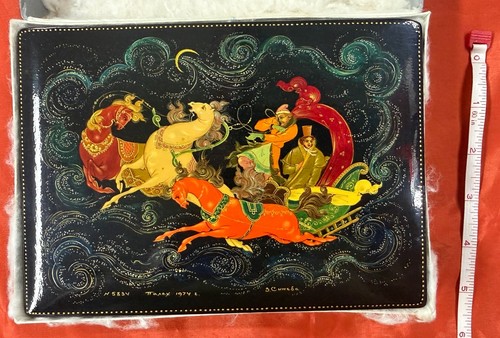 Vintage palekh 1974 russian - 1974,