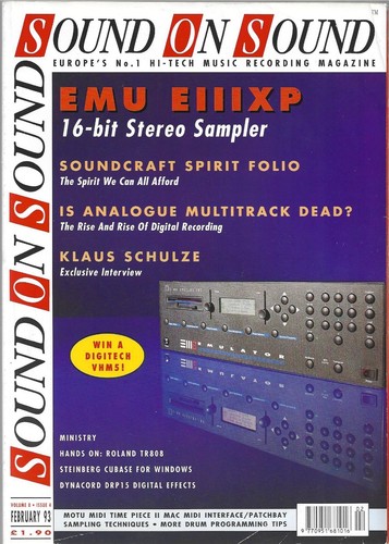 Sound feb e mu - sound, e-mu