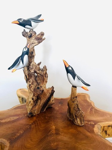 Penguin garden ornament - penguin,