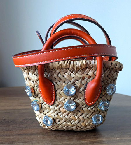 Zara small woven straw - woven,