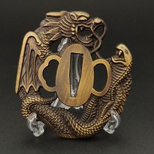 GK29 sword tsuba dragon