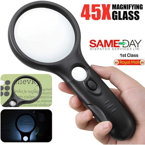 45x magnifier handheld reading - magnifier,