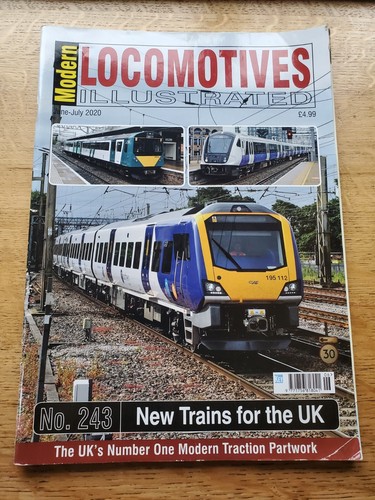 Modern locomotives illustrated - locomotives,