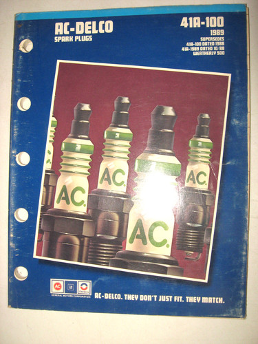 1989 acdelco spark plug - 1989,