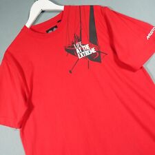 Musto T Shirt Mens Medium Red Black 2014-2015 Volvo Ocean Race Outdoor Sailing