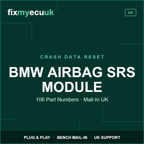 Bmw airbag srs - srs, crash