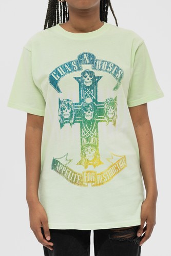 Guns roses shirt gradient - roses, t